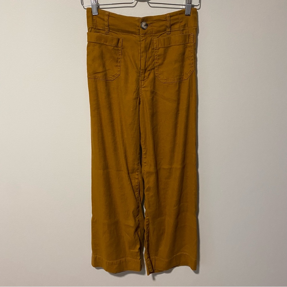 The Colette Wide Leg Cropped Pants